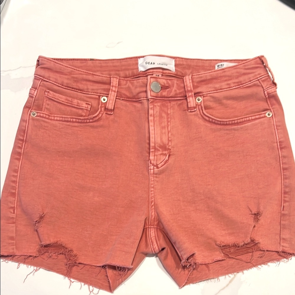 Dear John Gigi Mid-Rise Jean Short 🩷